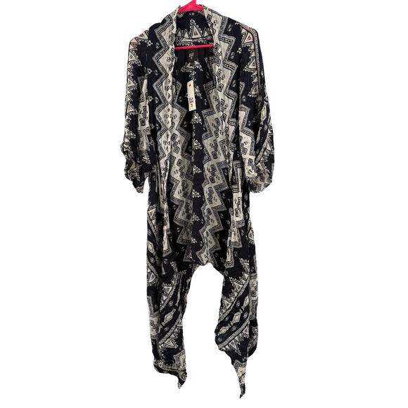 Billabong Always A Dreamer Cardigan Size Small/Medium Beachy Bohemian Surf Aztec - Picture 1 of 14